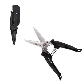 CEERAYZ Scissors, 7.9 inches (200 mm), Multipurpose Heavy Duty Scissors, Made in Japan, Stainless Steel, All Purpose Shears for Metal Processing, Pruning, Gardening, Pruning, with Protective Sheath