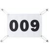 (001-050) - Race Numbers Running Bibs for 5k Marathon Sports
