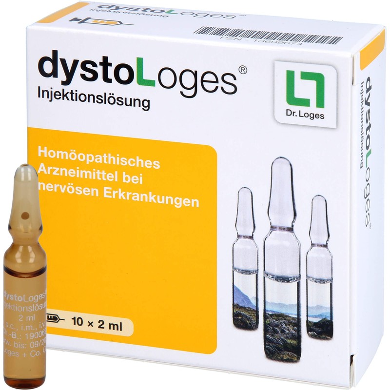 Dysto Loges Ampoules Injection Solution 10 x 2 ml
