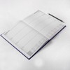 2025 A5 Week to View Blue Commercial Diary Weekly Monthly