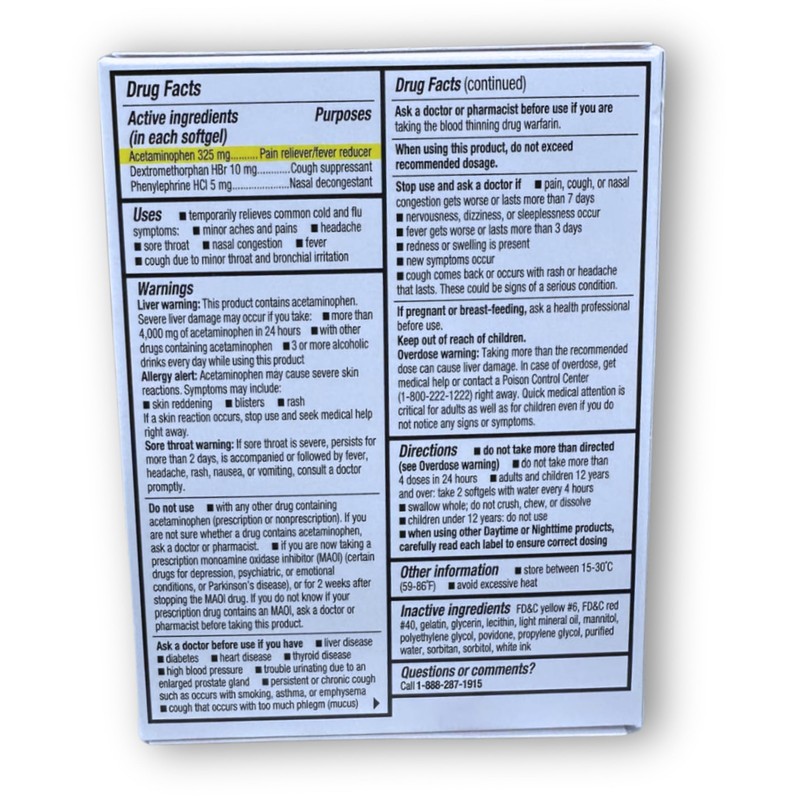 FUSION SHOP STORE Smart choices, meaningful life! Nighttime Multi Symptom