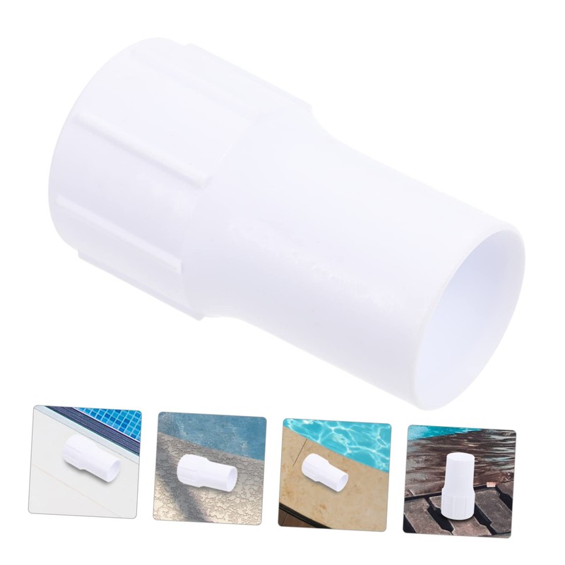 Kichvoe Pool Vacuum Hose Replacement Adapter Secure Threaded Connection for