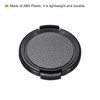 PATIKIL 2pcs Camera Lens Cap Side Pinch Front Lens Cover