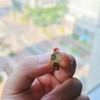 Akixen Genshin Klee Cosplay Ring, Anime Tool, Lightweight Accessory, Fashion,