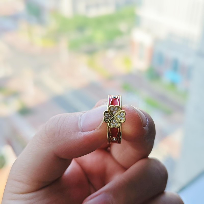Akixen Genshin Klee Cosplay Ring, Anime Tool, Lightweight Accessory, Fashion,
