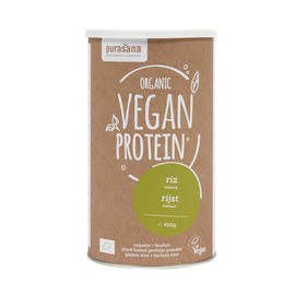 Pursana - Single Protein Powder - 400 g - Rice Protein - Premium Quality 100% Organic Protein Mix
