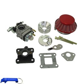 TC-Motor Carburetor Manifold Intake Stack For Mini ATV Quad Kids Dirt Pocket Bike 2 Stroke 47cc 49cc