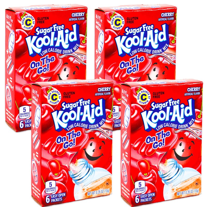 Kool-Aid Sugar Free Low Calorie Drink Mix 6 easy open