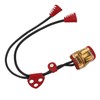 Archery Thumb Protector Regulable Design Safety Rope Brass Cowhide Material