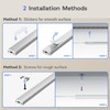 Under Cabinet Lighting Plug in, 12 Inch Linkable Under Cabinet