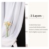 PONY DANCE Sheer Window Curtains - Mix & Match Window