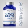 Piping Rock Choline Inositol Supplements | 500mg | 200 Capsules