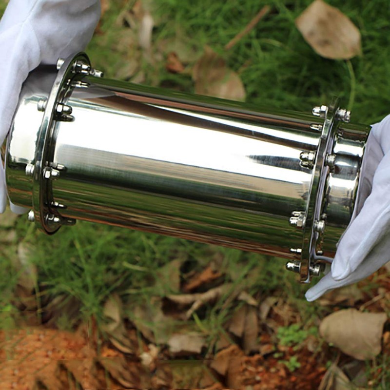 OLJF Time Capsule Anti-Corrosion Stainless Steel Waterproof Container/Storage Future Gift