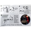 2 Replacement Garage Door Opener Remote Compatible with Chamberlain: 41A6318,