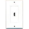RiteAV HDMI 2.0 Wall Plate 1 Gang Decorative - 1