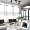 sourcing map 6Pcs Mounting Bracket, 40x35mm Stainless Steel Tile Display