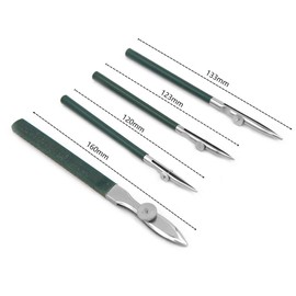 4 Pieces Adjustable Art Ruling Pen,Bill Duck Pen Straight Line Drawing Pen Tool For Masking Fluid Fine Lines Art Painting(117,118,119,120)