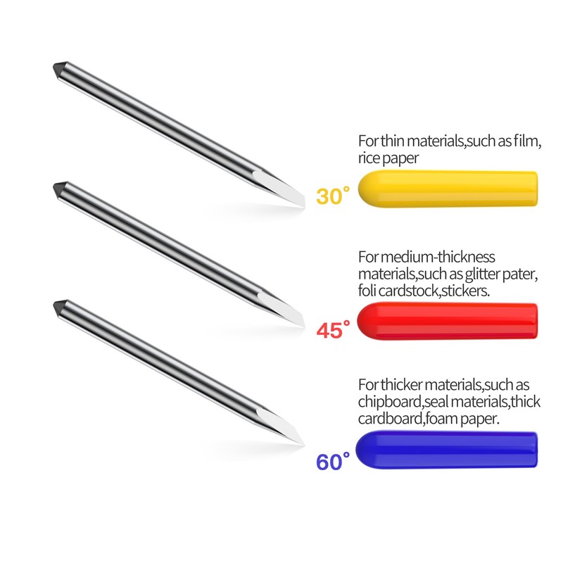 HUHAO 5 Pack Replacement Blades for MIMAKI Vinyl Cutting Blade