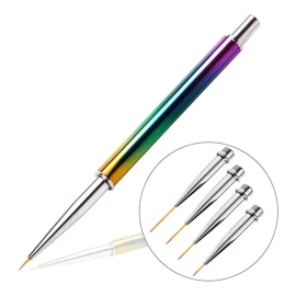 Dbmb Pincel Liner Fino Mano Alzada Nail Art Uñas Gel