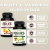 Fruit and Veggies Supplement (180 Capsules) Superfood Fruits and Vegetables