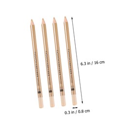 WOONEKY Concealer Pencil 4-pack Cosmetics Concealer Pen for Women Cover Freckles Scars Dark Circles Portable Easy to Use Random Style