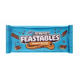 Feastables Mr Beast Feastables Peanut Butter 2.1 Oz Bars