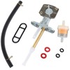 USPEEDA Petcock Fuel Tank Valve Assembly for Kawasaki Vulcan 1500