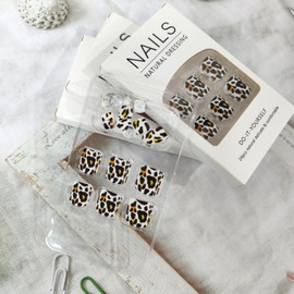 GCSQW Press on Toenails for Women, 24Pcs Black White Leopard Print Toenail Press ons Short Square Fake Toe Nails Cow Pattern False Toenails Full Cover Nail Tips Summer Glue on Toe Nails