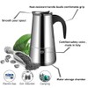 Eagle Beak Design Moka Pot Portable Stainless Steel Coffee Pot