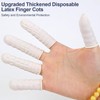 Finger Cot - 100pcs Latex Finger Cots Medium Latex Finger