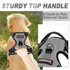 BARKBAY No Pull Dog Harness Front Clip Heavy Duty Reflective