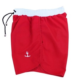 JOHN LEOPARD - Traje De Baño Rojo Talla 30