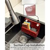Foldable Sponge Holder for Kitchen Sink with Suction Cup