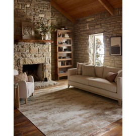 Loloi II Townes Collection TOW-03 Sand/Beige 2'-3" x 3'-9" Accent Rug