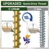 SJPULMO Pocket Hole Screws 1-1/4 Inch, 160Pcs Exterior Pocket Screws