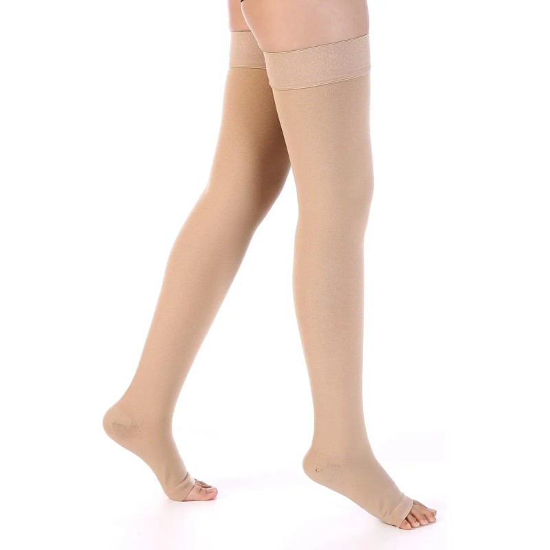 Calcetines De Alta Presión Hasta El Muslo, Unisex, 20-30