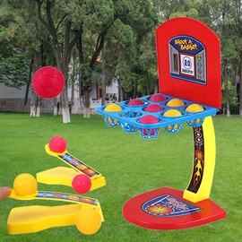 jojofuny Juguete de Baloncesto de Mesa Mini para Disparar los Dedos, Juego Deportivo de Mesa, Divertido Juguete de Actividades de Arcade para niños