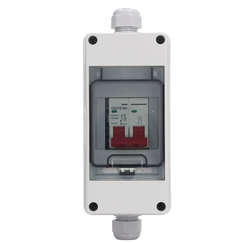DC500V Photovoltaic Electrical Isolator Switch IP65 Waterproof PV DC Disconnect