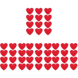 Ipetboom 4sets Breathable Heart Shape Self- Scar Tape Care Patches Small Bandage for Boys and Girls 30pcs*4