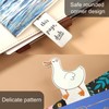 Cute Goose Bookmark, Stainless Steel Funny Goose Pattern Bookmark Practical