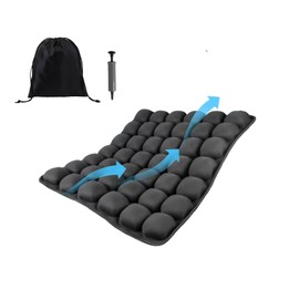 Sodur Travel Cushion - Inflatable Seat Cushion for Airplane, Car & Office - Portable Travel Seat Cushion