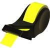 RNK CT1882 Sticky Note Roll in Dispenser Neon Yellow
