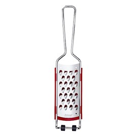triangle Coarse Grater with Removable Catcher - Ultra-Sharp Stainless Steel for Easy, Mess-Free Grating - Compact Design - Dishwasher Safe