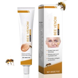1PCS Bee Venom Anti-Wrinkle Cream, Lightweight & Fast Absorbing, Bee Venom Wrinkle Removal Cream, Anti-Wrinkle Moisturiser for Face and Neck, Bee Venom Anti-Wrinkle Cream for All Skin Types