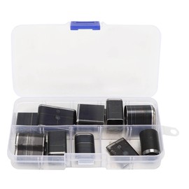 24Pcs Hollow Hole Shaped Punch Set Short Leather Belt Drilling Tool Oval Round Square