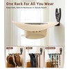 Cowboy Hat Holder Wall Mount Metal Western Horseshoe Hat Rack