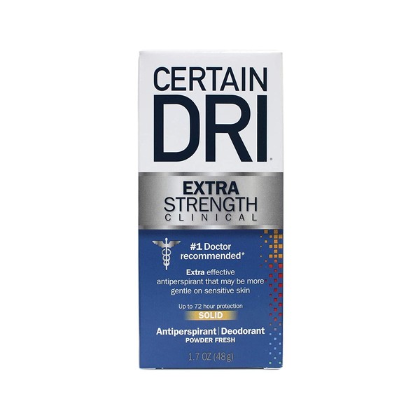 DSE Certain Dri Antiperspirant Solid for Excessive Perspiration-1.7 oz