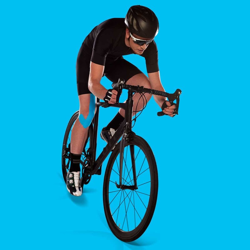 K TAPE 5CM X 5M ROLL KINESIOLOGY TAPE BLUE -