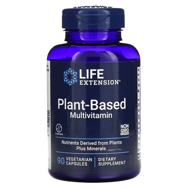 Vegetable-based multivitamin veggie capsules (90 tablets) / 식물성 성분 멀티비타민