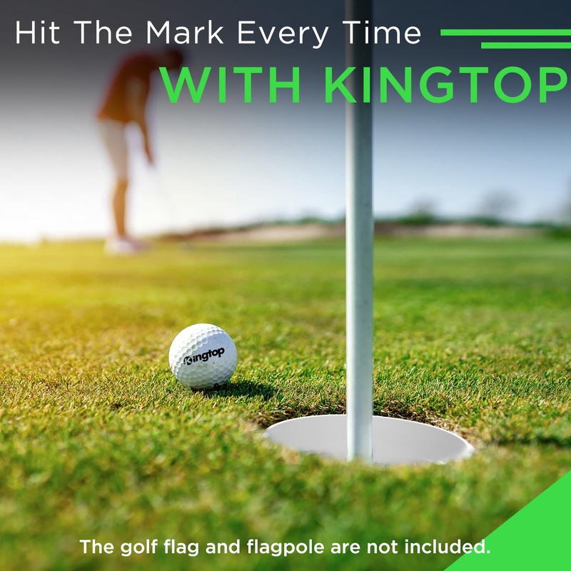 KINGTOP Golf Hole Cup – Fit PGA/USGA Regulations, Golf Accessories
